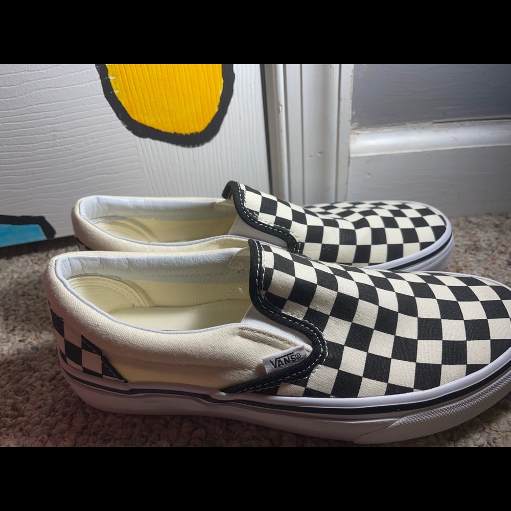 Checkered vans